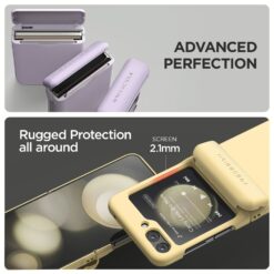 VRS รุ่น Terra Guard Modern Go - เคส Galaxy Z Flip 5 - สี Clear