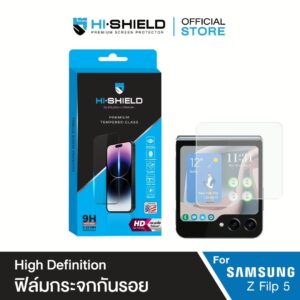 ฟิล์มกระจกกันรอย Hishield รุ่น Clear Glass - Galaxy Z Filp 5