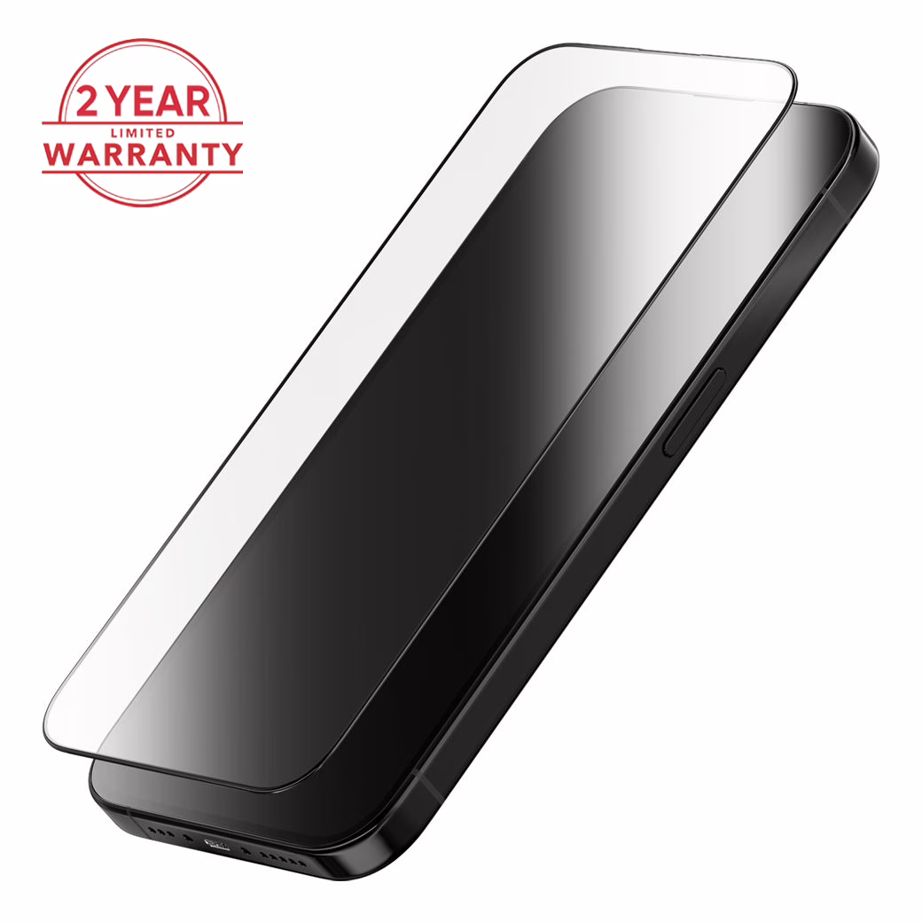 ZAGG รุ่น Glass Plus Edge - ฟิล์มกระจก iPhone 15 Pro Max - สี Clear