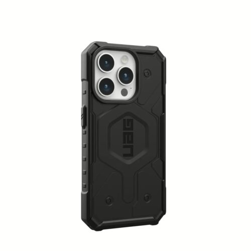UAG รุ่น Pathfinder MagSafe - เคส iPhone 15 Pro - สี Black - Image 3