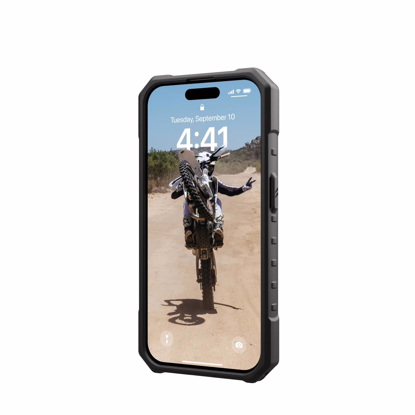 UAG รุ่น Pathfinder MagSafe - เคส iPhone 15 Pro - สี Black