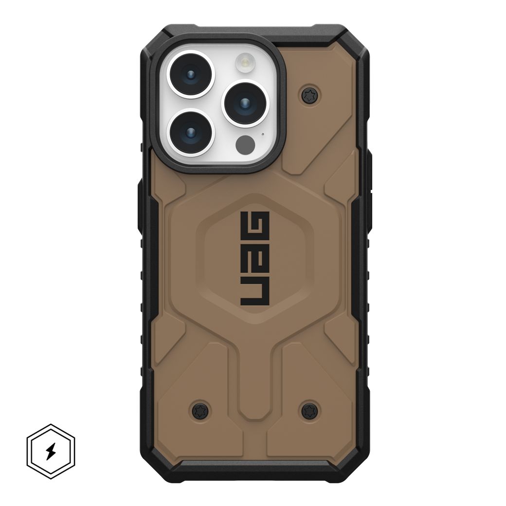 UAG รุ่น Pathfinder MagSafe - เคส iPhone 15 Pro - สี Dark Earth