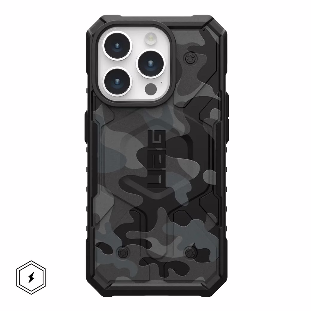 UAG รุ่น Pathfinder SE MagSafe - เคส iPhone 15 Pro - สี Midnight Camo