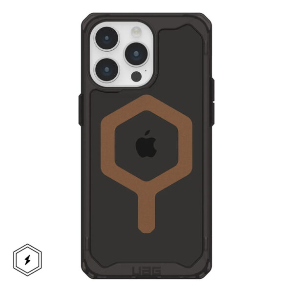 UAG รุ่น Plyo MagSafe - เคส iPhone 15 Pro - Black/Bronze