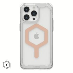 UAG รุ่น Plyo MagSafe - เคส iPhone 15 Pro - Ice/Rose Gold