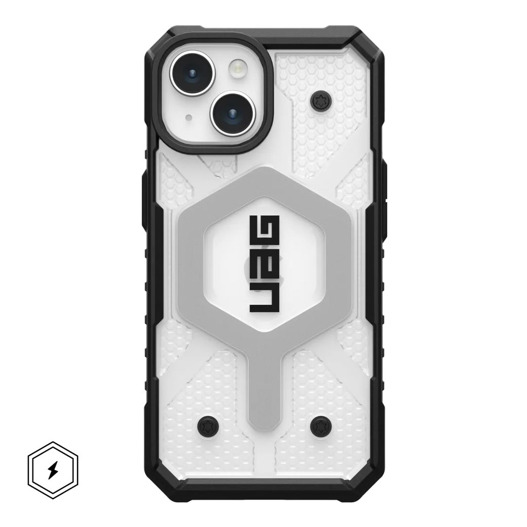 UAG รุ่น Pathfinder Clear MagSafe - เคส iPhone 15 - สี Ice