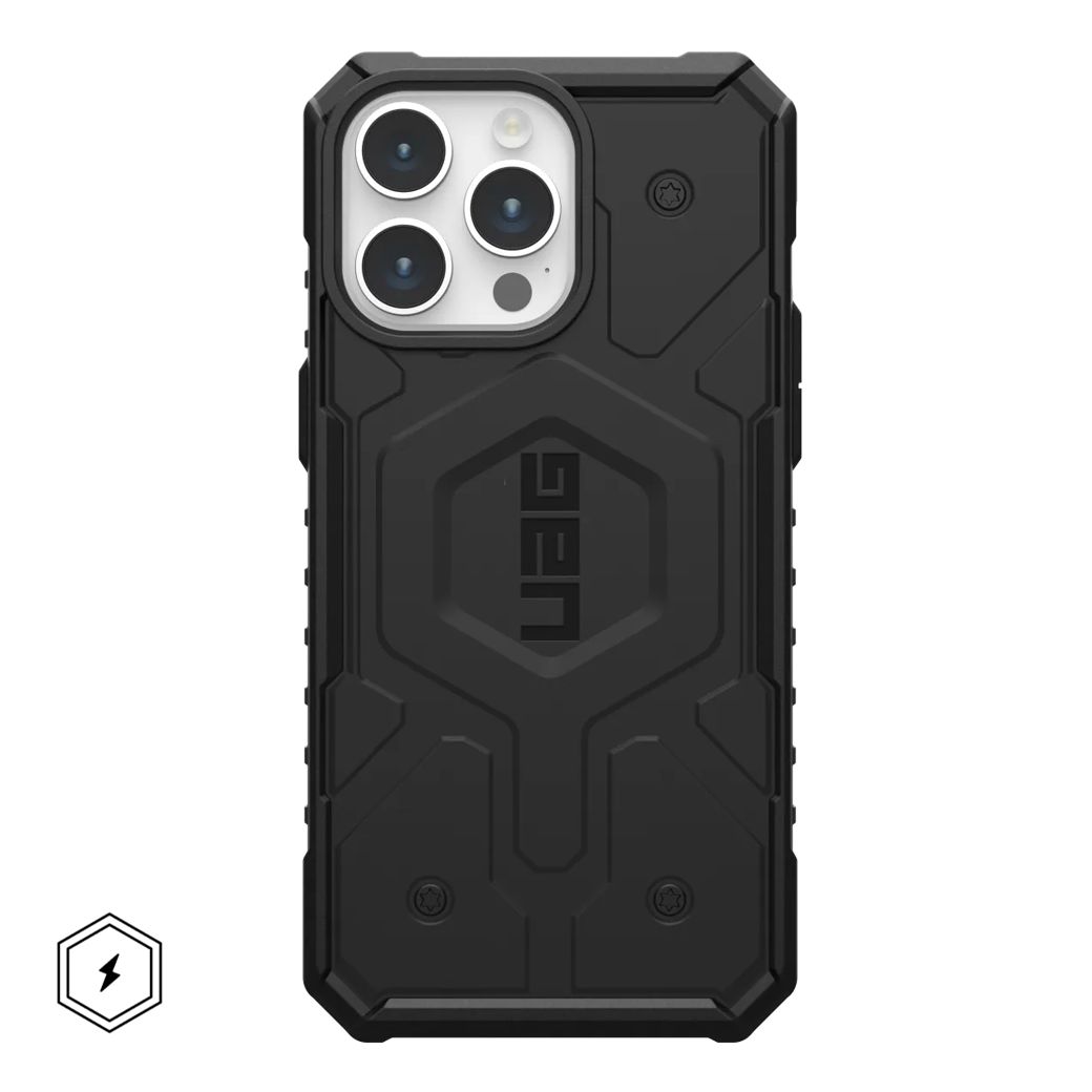 UAG รุ่น Pathfinder MagSafe - เคส iPhone 15 Pro Max - สี Black