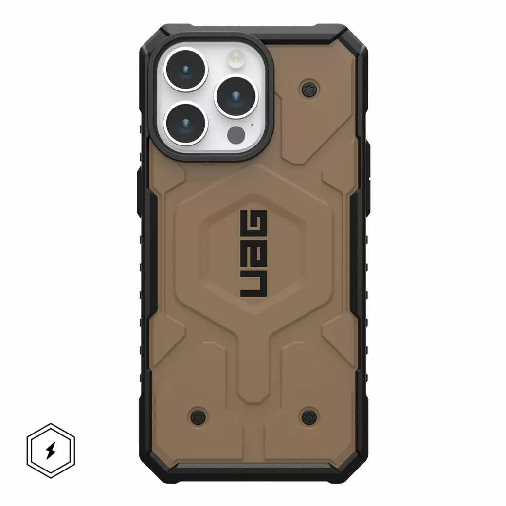 UAG รุ่น Pathfinder MagSafe - เคส iPhone 15 Pro Max - สี Dark Earth