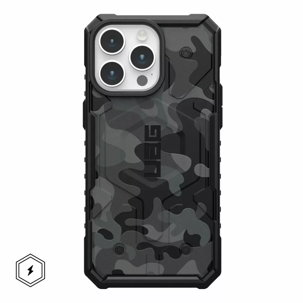 UAG รุ่น Pathfinder SE MagSafe - เคส iPhone 15 Pro Max - สี Midnight Camo