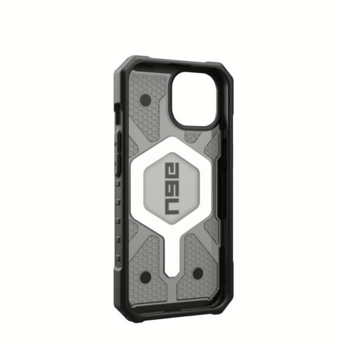 UAG รุ่น Pathfinder Clear MagSafe - เคส iPhone 15 - สี Ash - Image 9