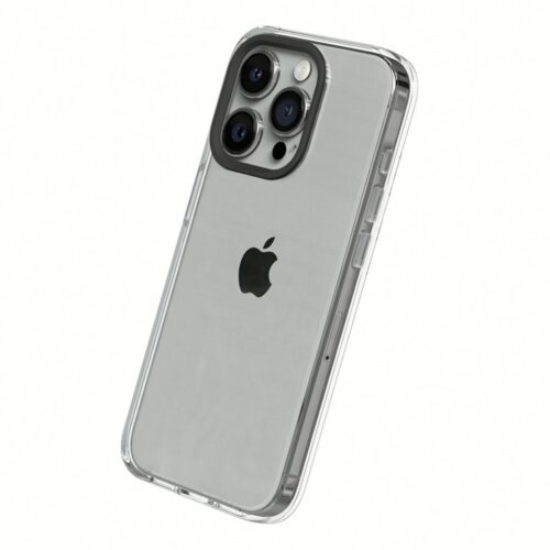 Rhinoshield รุ่น Clear Case - เคส iPhone 15 Pro - Crystal Case+Black Camera Ring+Clear Button - Image 2