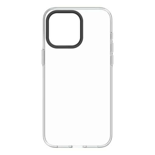 Rhinoshield รุ่น Clear Case - เคส iPhone 15 Pro Max - Crystal Case+Black Camera Ring+Clear Button - Image 3