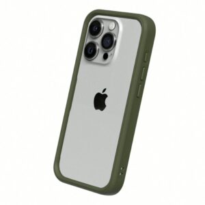 Rhinoshield รุ่น CrashGuard NX - เคส iPhone 15 Pro - สี Camo Green