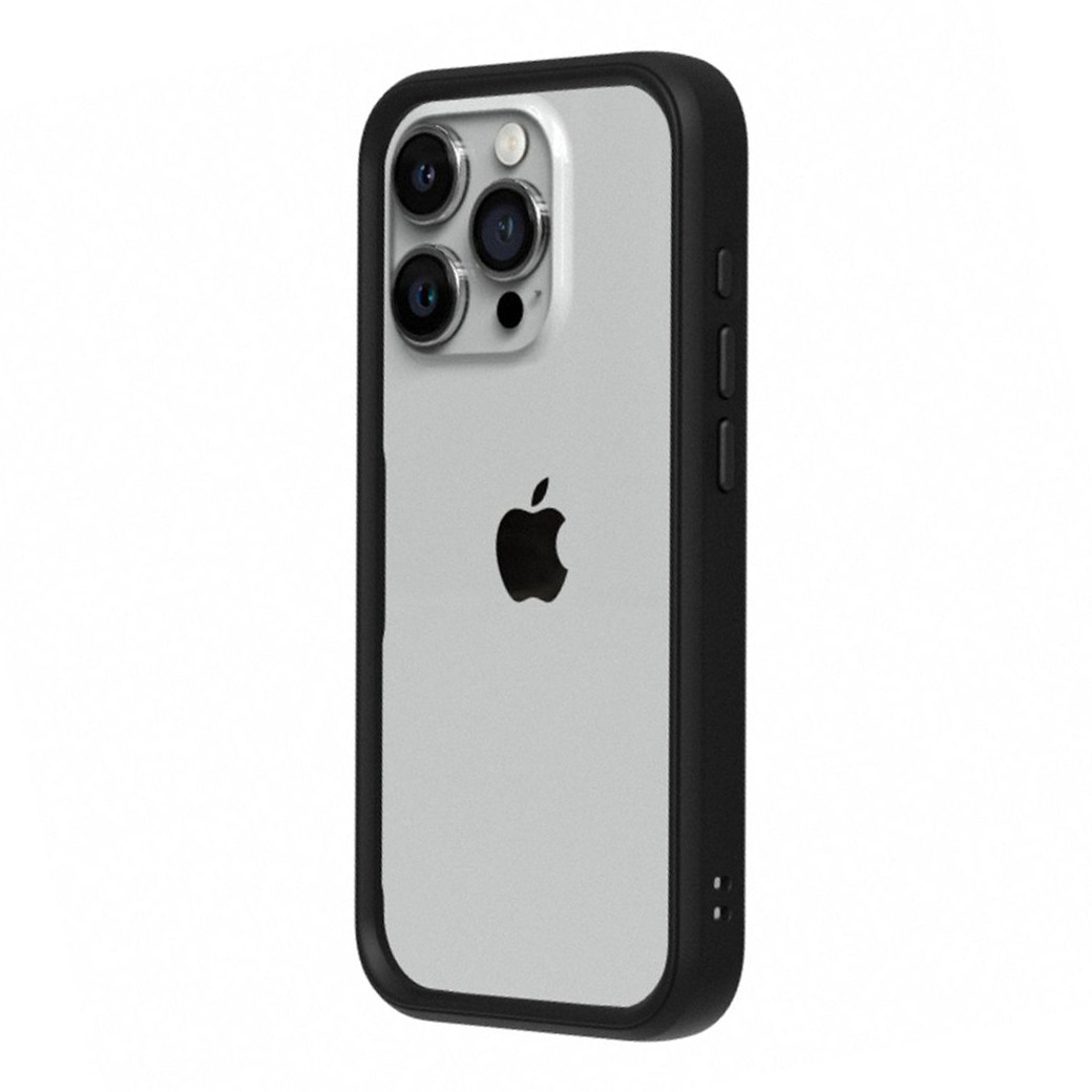 Rhinoshield รุ่น CrashGuard NX - เคส iPhone 15 Pro - สี Black