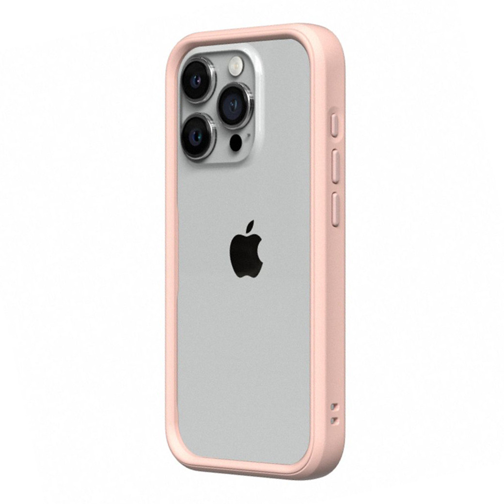 Rhinoshield รุ่น CrashGuard NX - เคส iPhone 15 Pro - สี Blush Pink