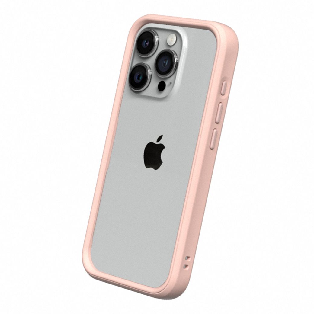Rhinoshield รุ่น CrashGuard NX - เคส iPhone 15 Pro - สี Blush Pink