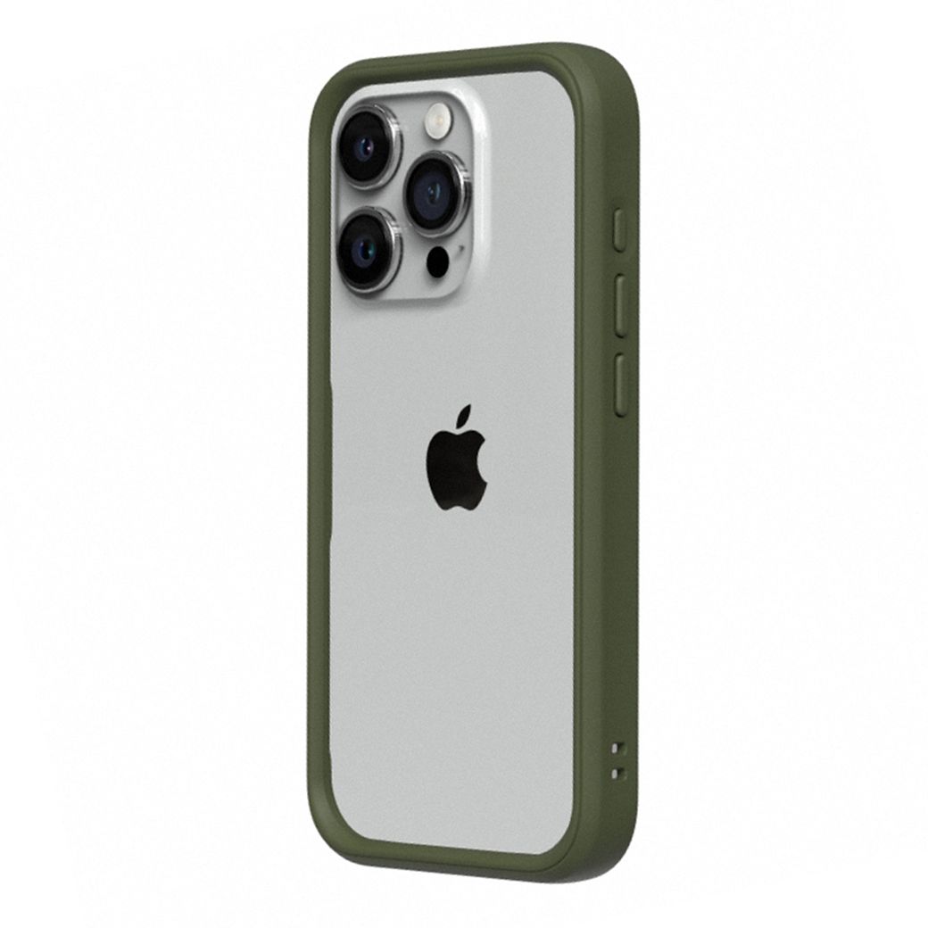 Rhinoshield รุ่น CrashGuard NX - เคส iPhone 15 Pro Max - สี Camo Green