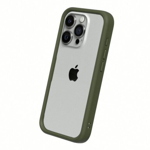 Rhinoshield รุ่น CrashGuard NX - เคส iPhone 15 Pro Max - สี Camo Green - Image 2
