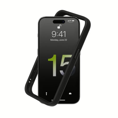 Rhinoshield รุ่น CrashGuard NX - เคส iPhone 15 Pro Max - สี Black - Image 3