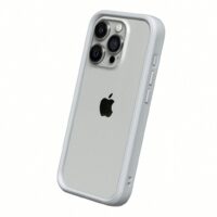 Rhinoshield รุ่น CrashGuard NX - เคส iPhone 15 Pro Max - สี Platinum Gray