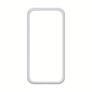 Rhinoshield รุ่น CrashGuard NX - เคส iPhone 15 Pro Max - สี Platinum Gray