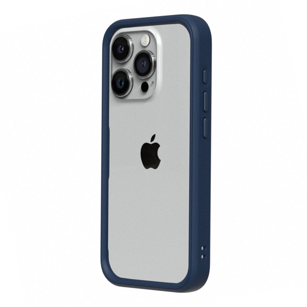 Rhinoshield รุ่น CrashGuard NX - เคส iPhone 15 Pro Max - สี Navy Blue