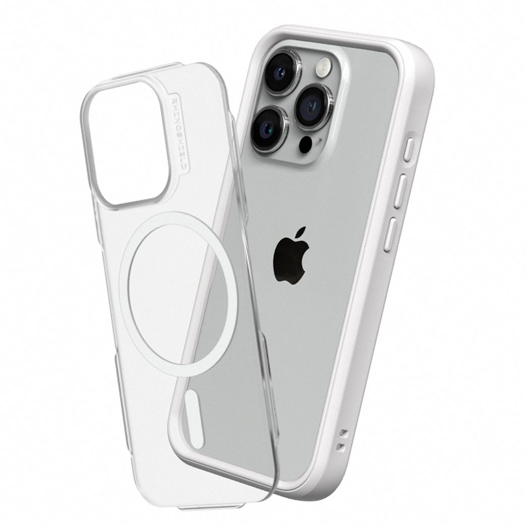 Rhinoshield รุ่น Mod NX (MagSafe) - เคส iPhone 15 Pro Max - สี White