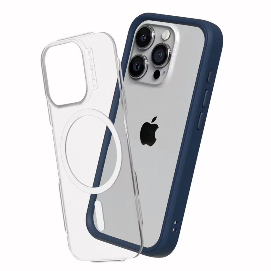 Rhinoshield รุ่น Mod NX (MagSafe) - เคส iPhone 15 Pro Max - สี Navy Blue