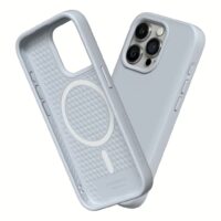 Rhinoshield รุ่น SolidSuit (MagSafe) - เคส iPhone 15 Pro - สี Classic Ash Grey