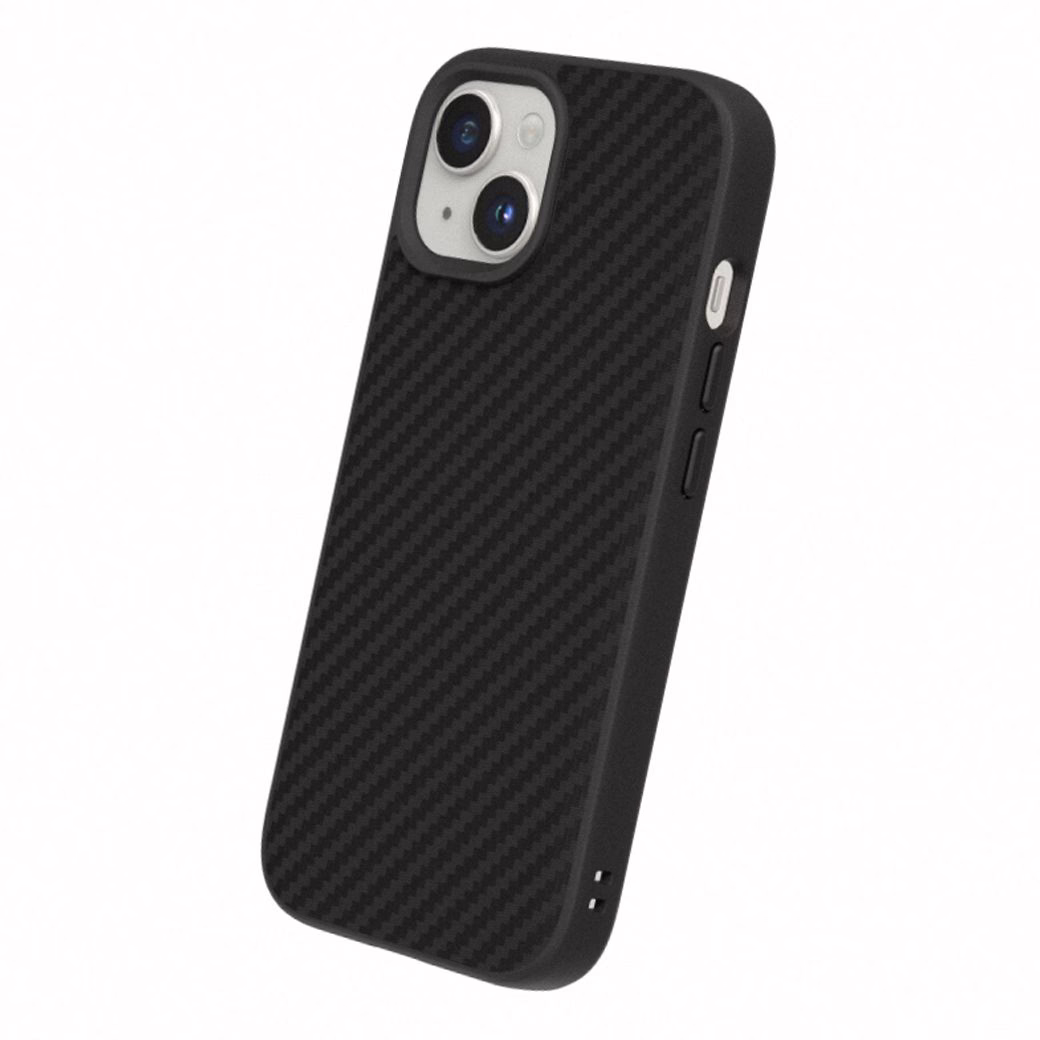 Rhinoshield รุ่น SolidSuit - เคส iPhone 15 - สี Carbon/Black