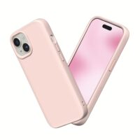 Rhinoshield รุ่น SolidSuit - เคส iPhone 15 - สี Classic Blush Pink