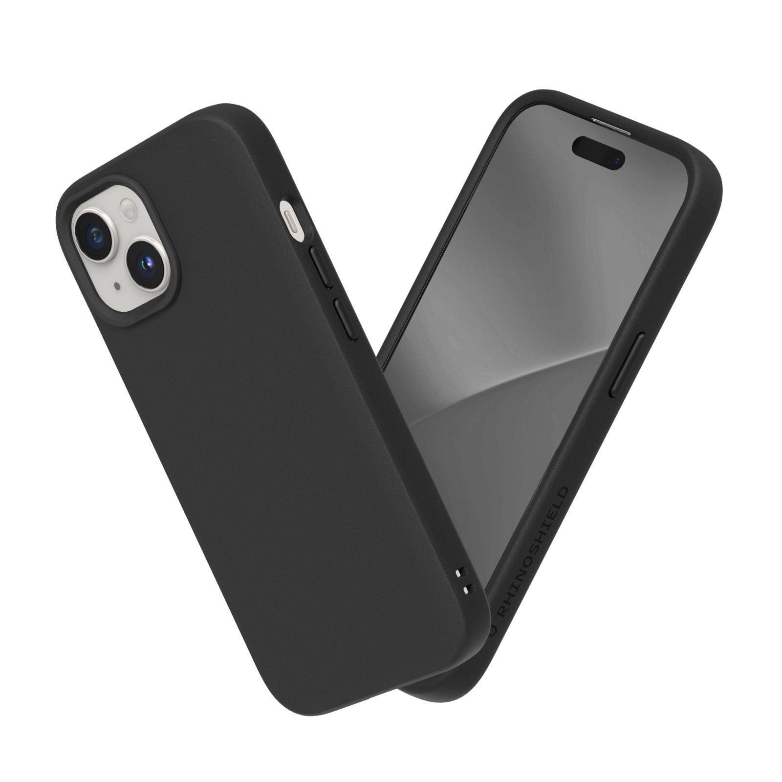 Rhinoshield รุ่น SolidSuit - เคส iPhone 15 Plus - สี Classic Black