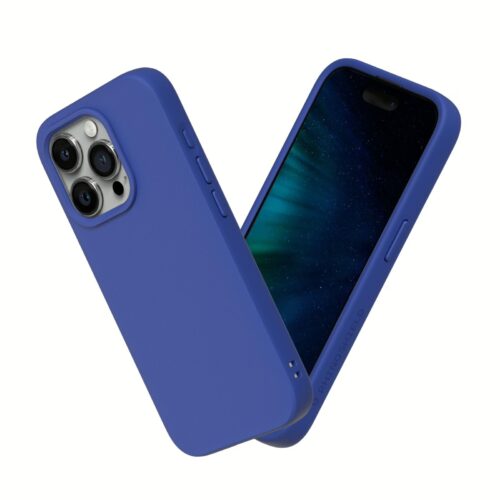 Rhinoshield รุ่น SolidSuit - เคส iPhone 15 Pro - สี Classic Blue - Image 2