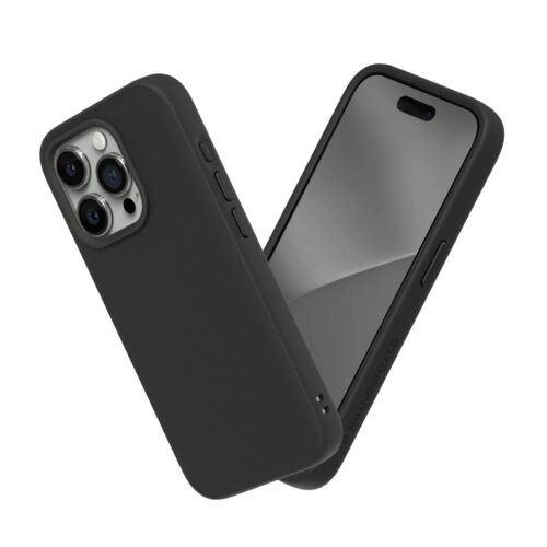 Rhinoshield รุ่น SolidSuit - เคส iPhone 15 Pro - สี Classic Black - Image 2