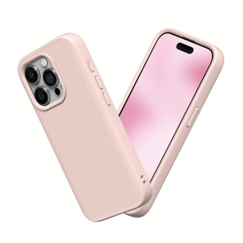 Rhinoshield รุ่น SolidSuit - เคส iPhone 15 Pro - สี Classic Blush Pink - Image 2