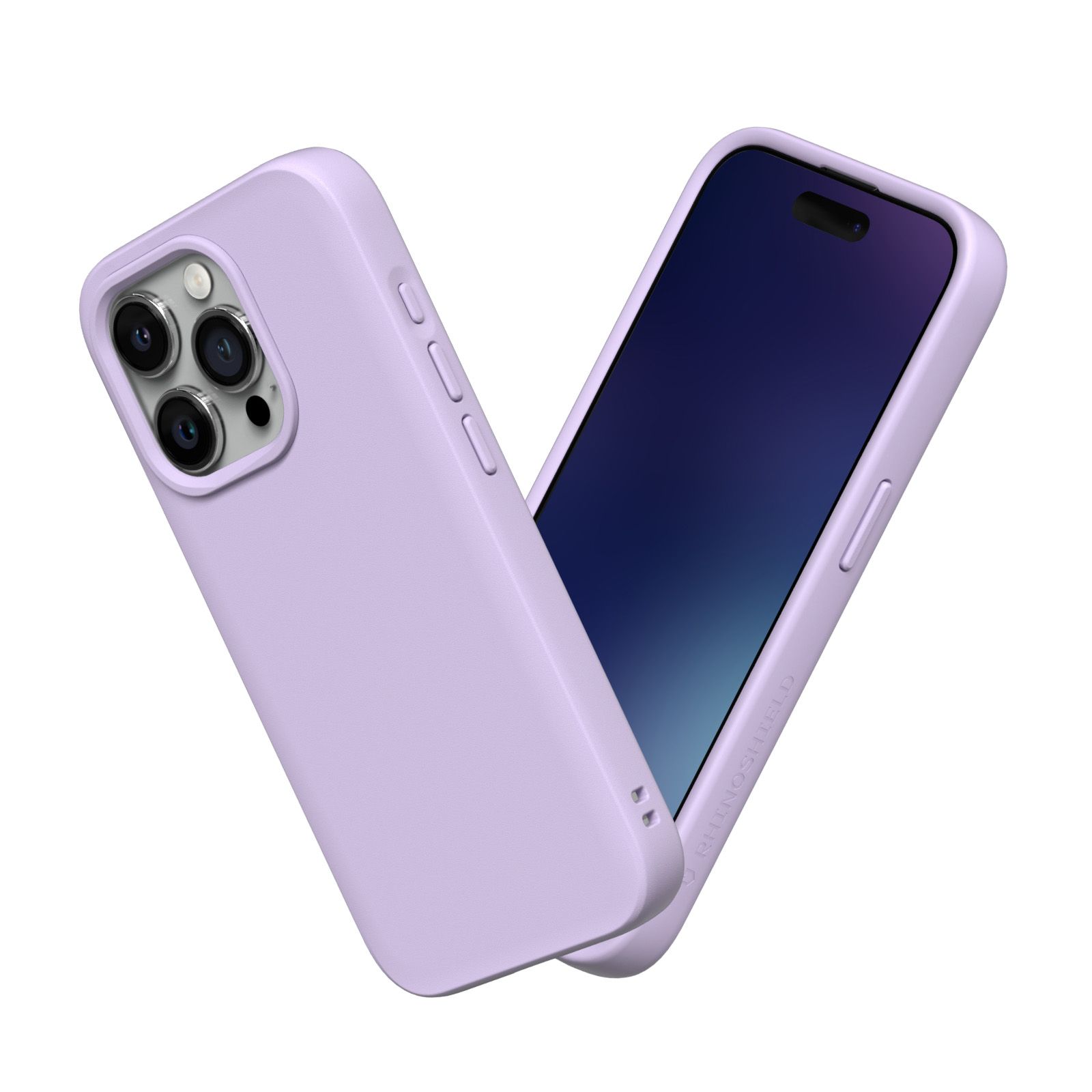 Rhinoshield รุ่น SolidSuit - เคส iPhone 15 Pro - สี Classic Violet