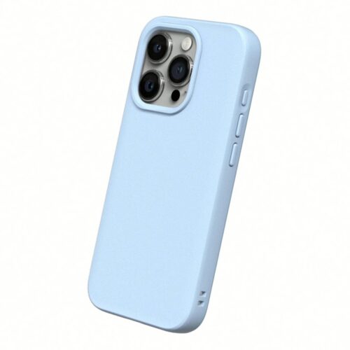 Rhinoshield รุ่น SolidSuit - เคส iPhone 15 Pro - สี Classic Glacier Blue