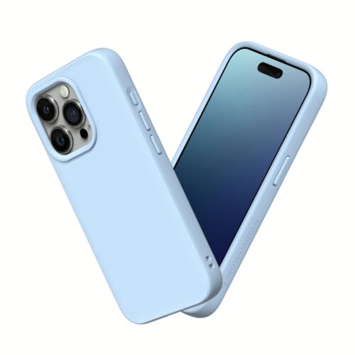 Rhinoshield รุ่น SolidSuit - เคส iPhone 15 Pro - สี Classic Glacier Blue - Image 2