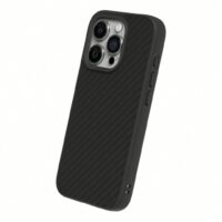 Rhinoshield รุ่น SolidSuit - เคส iPhone 15 Pro Max - สี Carbon / Black