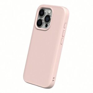 Rhinoshield รุ่น SolidSuit - เคส iPhone 15 Pro Max - สี Classic Blush Pink