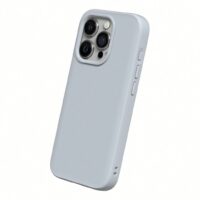 Rhinoshield รุ่น SolidSuit - เคส iPhone 15 Pro Max - สี Classic Ash Grey