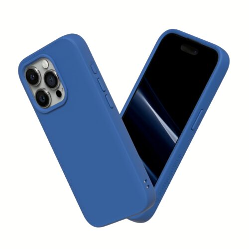 Rhinoshield รุ่น SolidSuit - เคส iPhone 15 Pro Max - สี Classic Cobalt Blue - Image 2