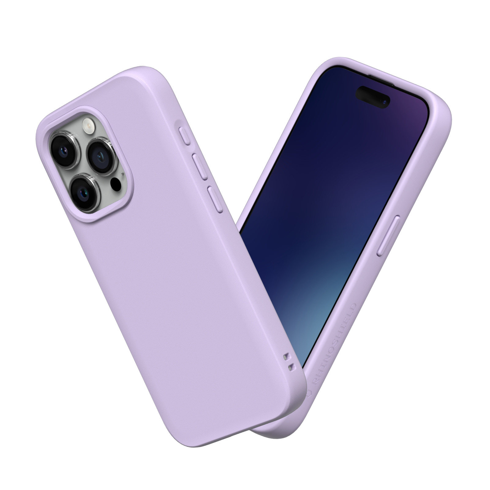 Rhinoshield รุ่น SolidSuit - เคส iPhone 15 Pro Max - สี Classic Violet