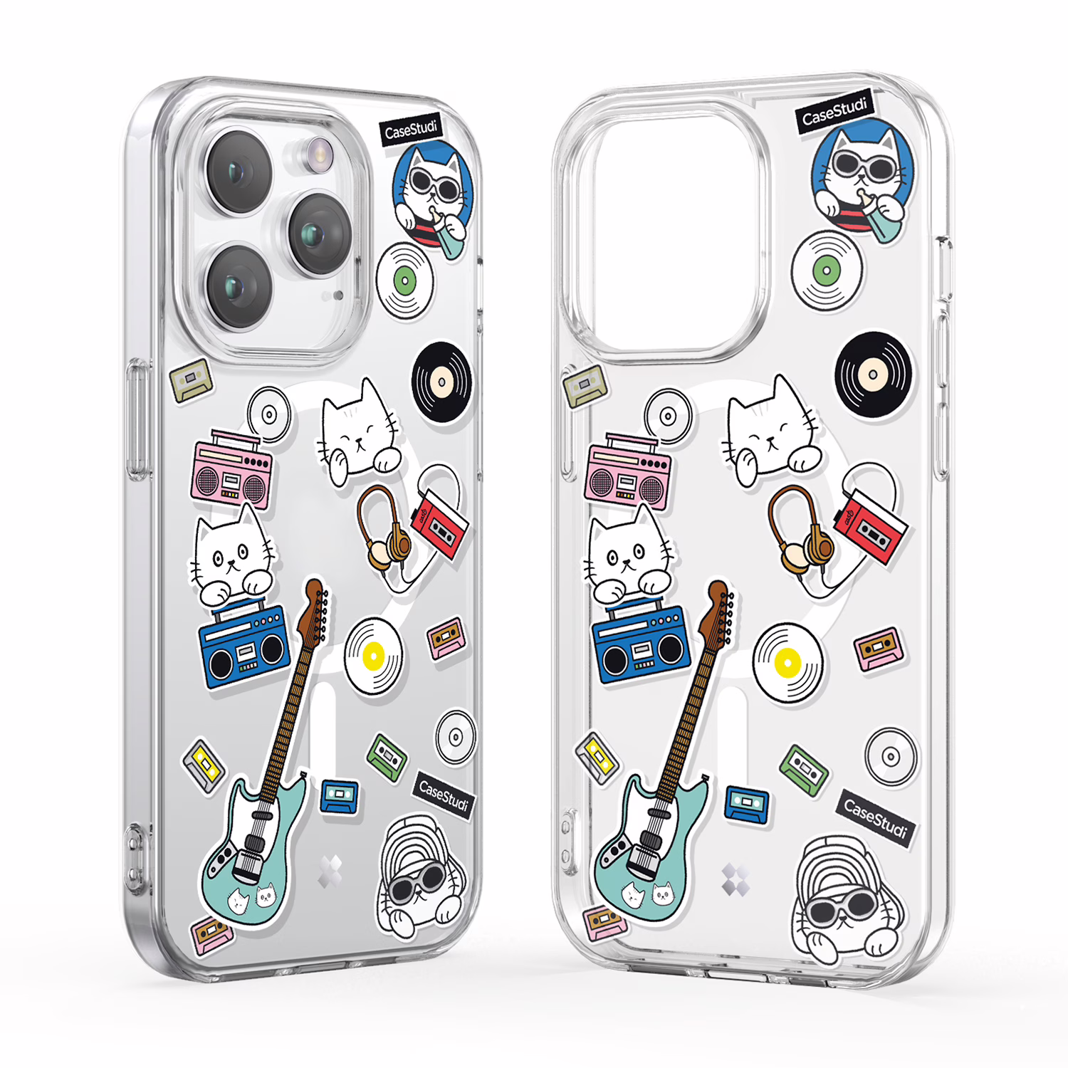 Casestudi รุ่น Cast - เคส iPhone 15 Pro - สี Music