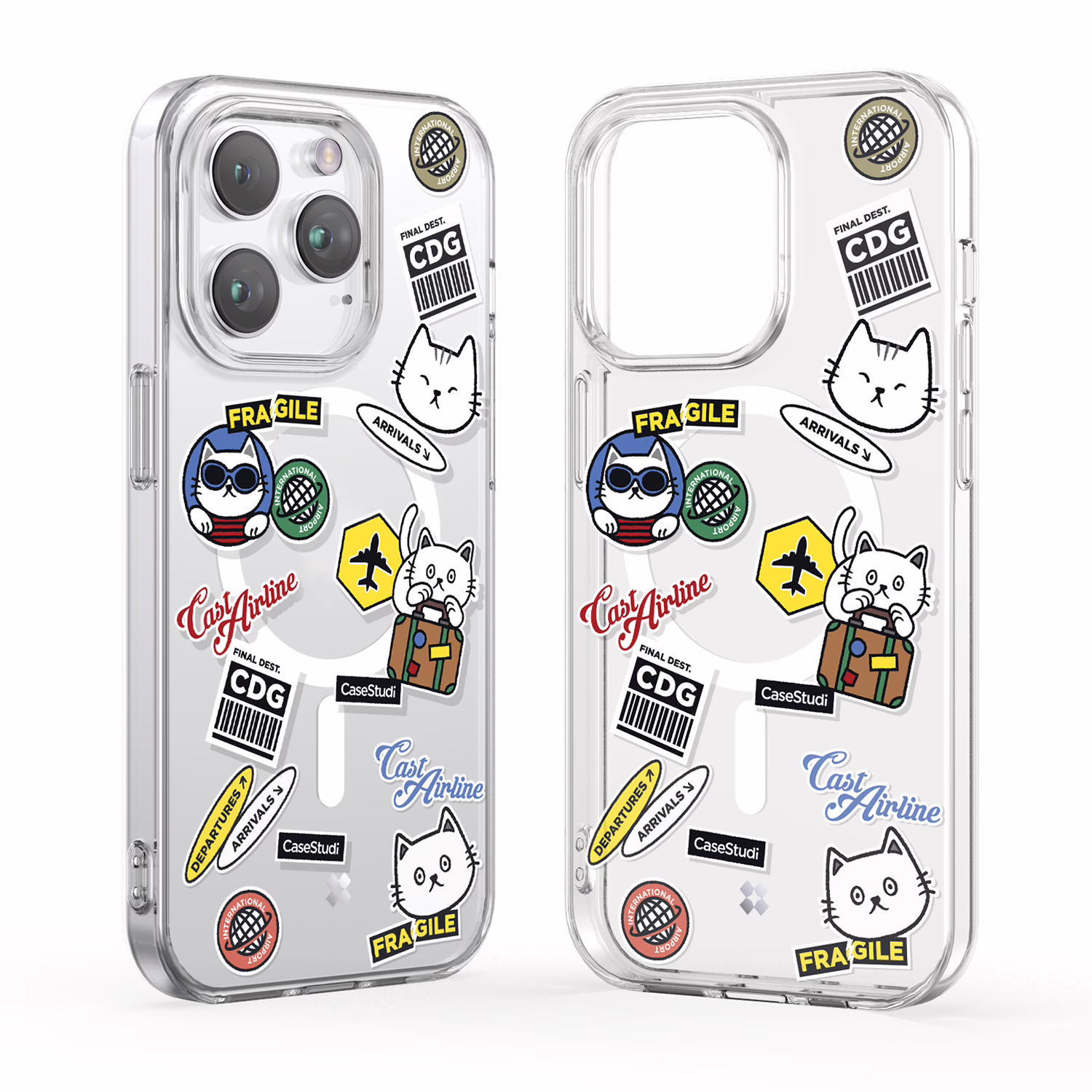 Casestudi รุ่น Cast - เคส iPhone 15 Pro - สี Travel