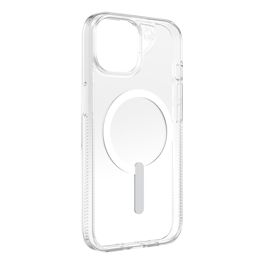 ZAGG รุ่น Essential Clear Snap Case - เคส iPhone 15 Pro Max - สี Clear