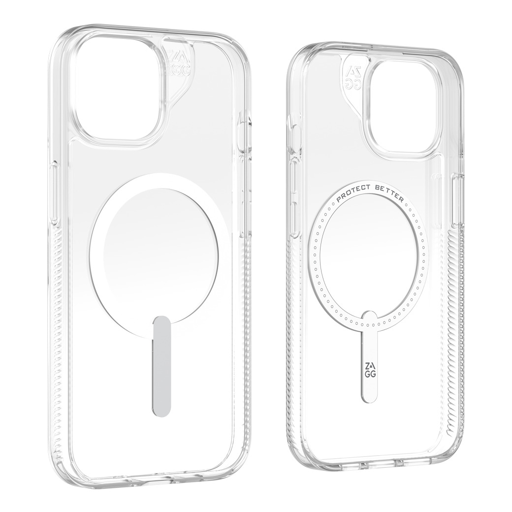 ZAGG รุ่น Essential Clear Snap Case - เคส iPhone 15 Pro - สี Clear