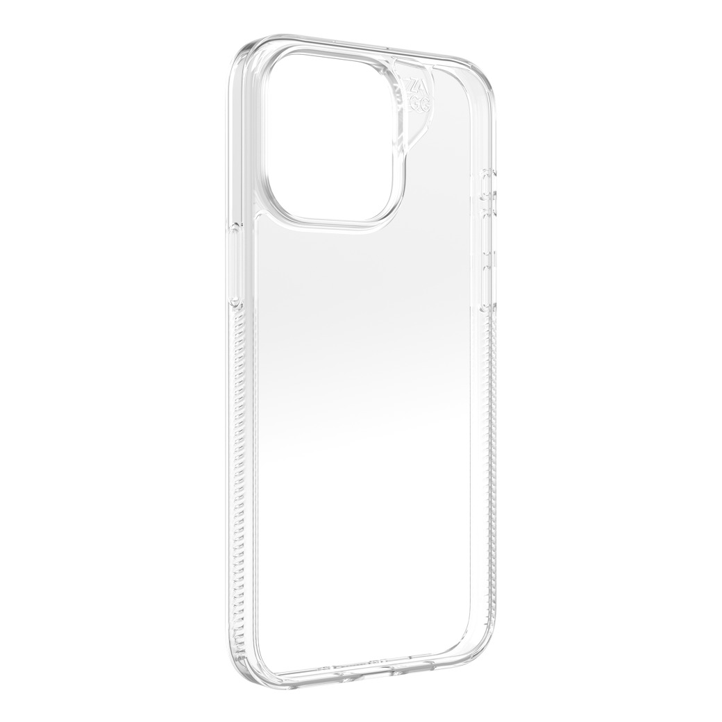 ZAGG รุ่น Everyday Essentials - เคส iPhone 15 Pro Max - สี Clear