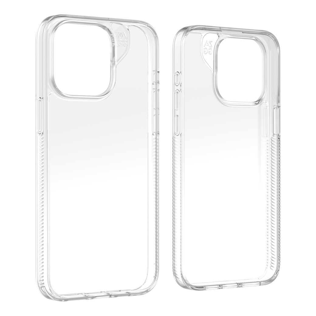 ZAGG รุ่น Everyday Essentials - เคส iPhone 15 Pro - สี Clear