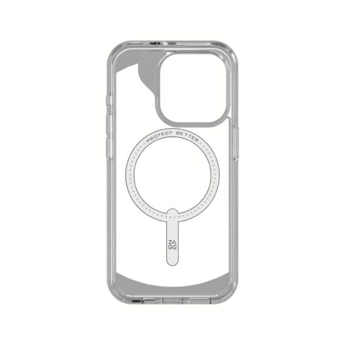 ZAGG รุ่น Crystal Palace Snap - เคส iPhone 15 Pro - สี Clear - Image 8